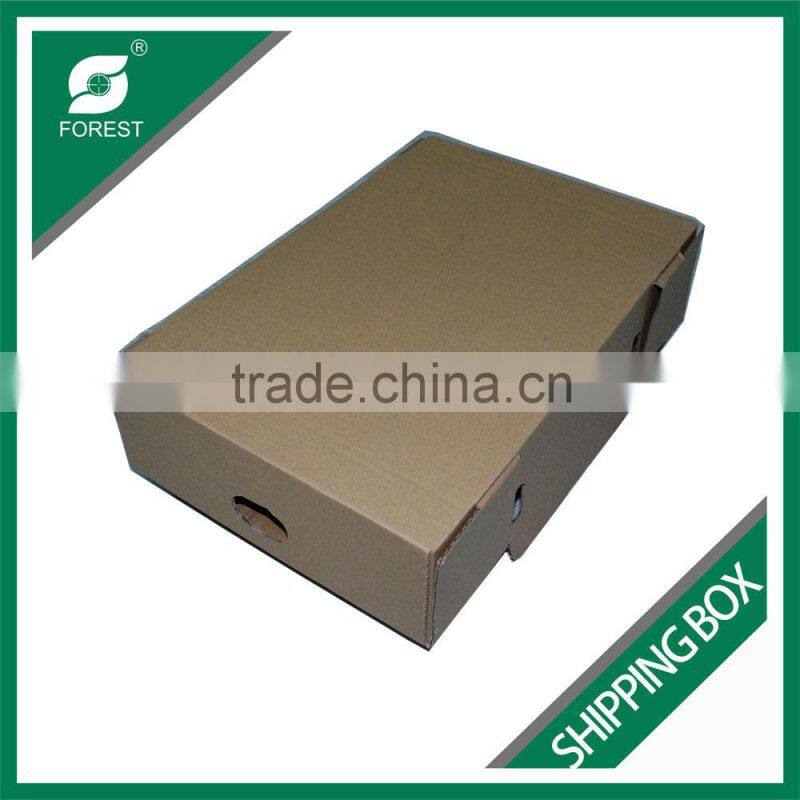 CORRUGATED CARDBOARD SHIPPING BOX FOR FRUIT AND VEGETABLES SHIPPING TRAY WHOLESALE