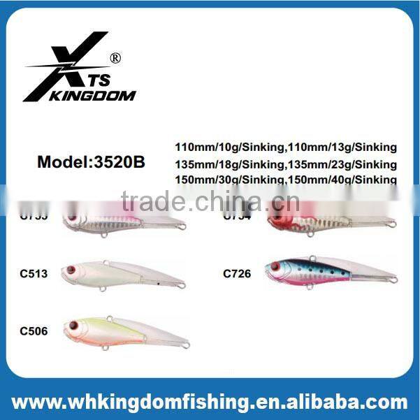 110mm 135mm 150mm Vibration Bait Fishing Lure