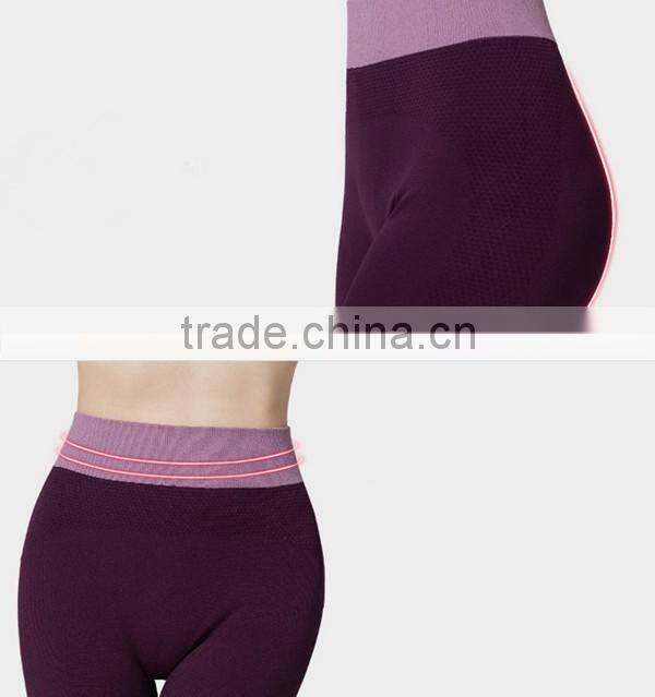 High Waist Leggings Sport Wear Gym Running Products Pants Promotional China Tights