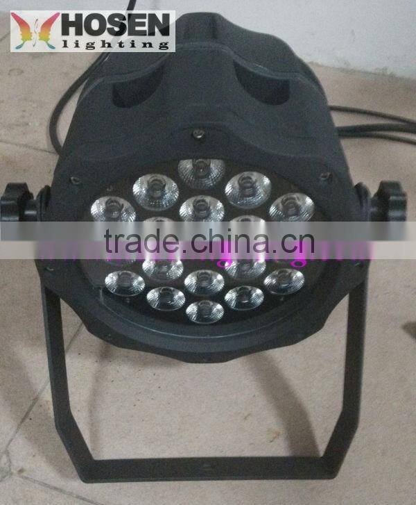 Waterproof 18*15W 5IN1 RGBWA LED PAR Light HS- P64-1815