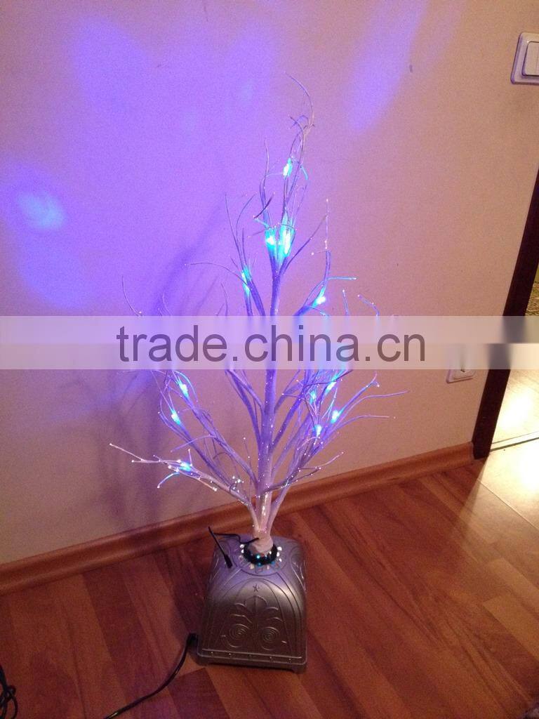 DOLLS HOUSE CHRISTMAS TREE FIBRE OPTIC LIGHTS FOR A DOLLS HOUSE GREEN TREE