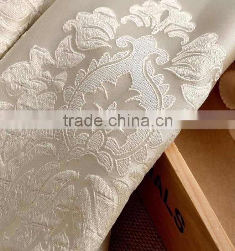 China supplier wholesale luxury jacquard blackout curtain