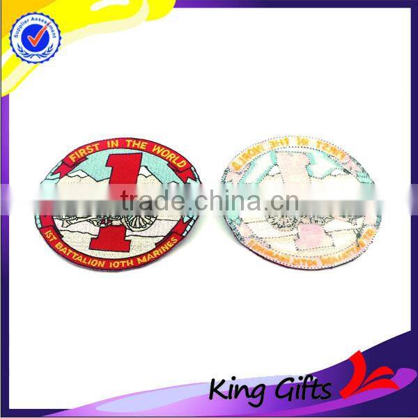 2016 High quality embroidery patch badge