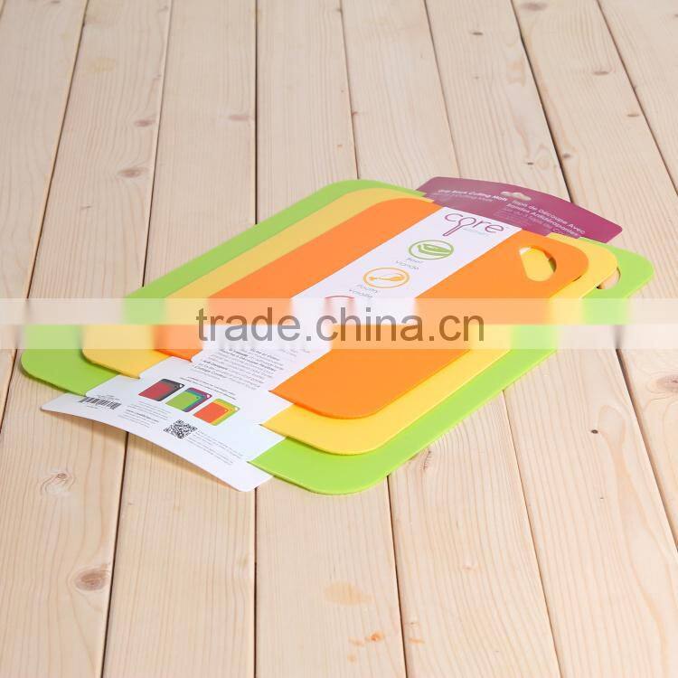 Colorful vegetable choping board plastic cutting mats