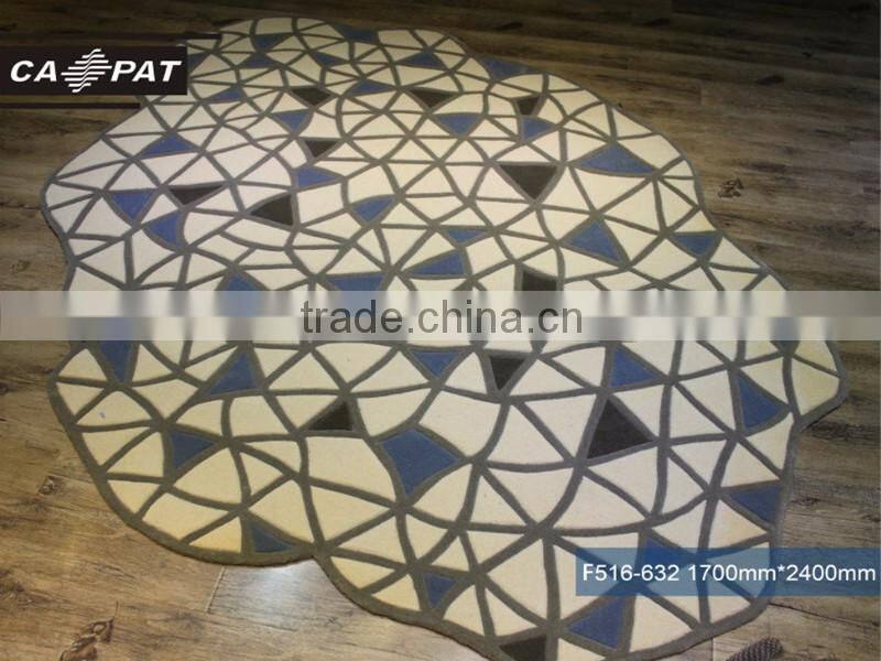 Customized pattern rug 100% nylon carpet YZLQ-02