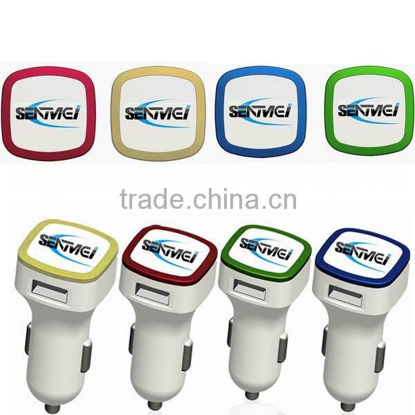 Mobile power supply 2 port usb car charger 12v