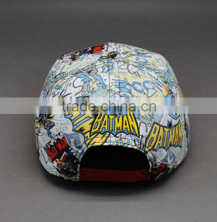 CUSTOM SNAPBACK CAP WITH SUBLIMATION