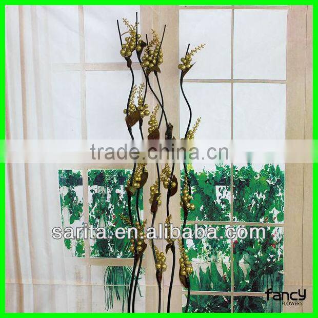 wooden stem artificial foam fruits