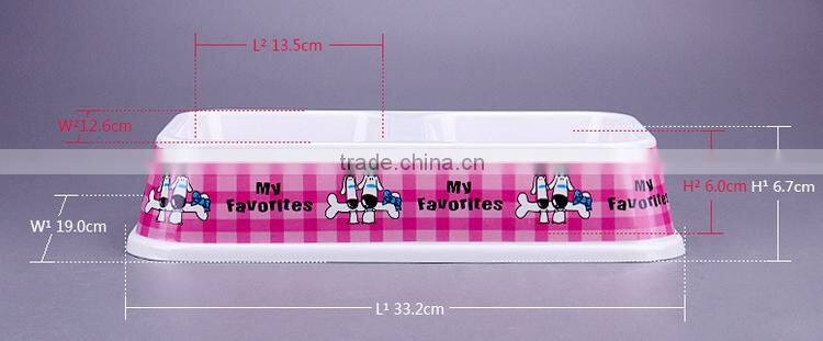 Durable Crazy Selling round shape cat food bowls