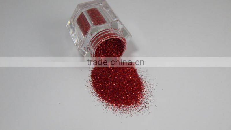 0.2mm Red Glitter