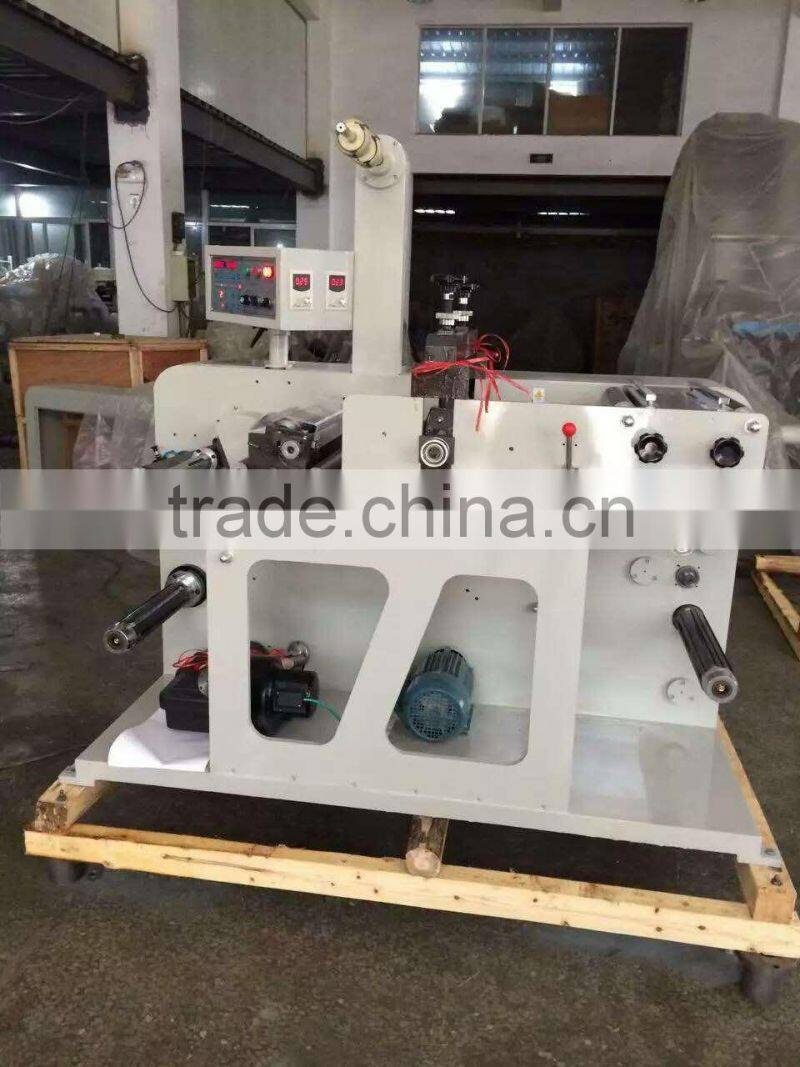 paper roll tape slitting machine with circular pressure