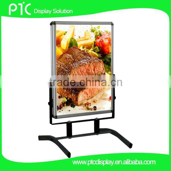 Outdoor people stopper with Iron frame and metal foot