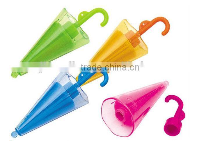 Umbrella Shape 3D Pencil Sharpener umbrella shape Mini novelty gift animal design desktop pencil sharpener