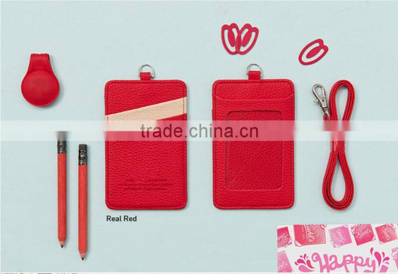 Neck Strap Lanyard Case Business Badge ID Window Card Holder