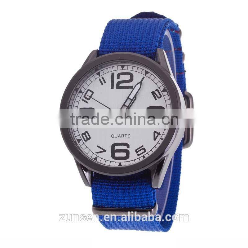 2016 Military Watch Men Quartz Analog Clock Nylon Leather Canvas Strap Clock Sports Watches Army Relogios Masculino