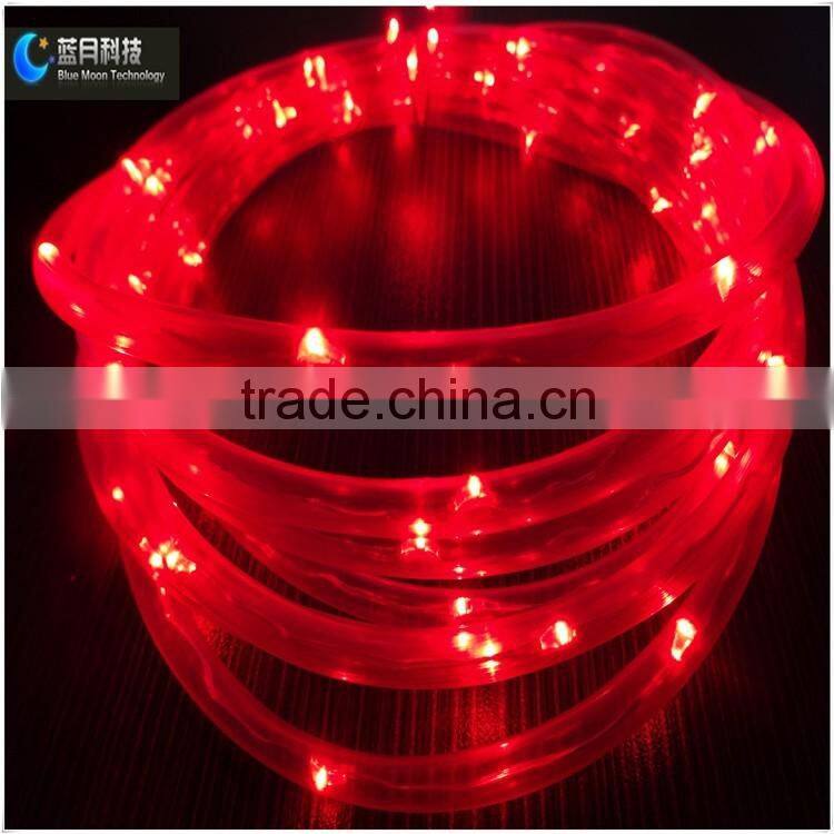Factory wholesale waterproof transparent pvc tube string light