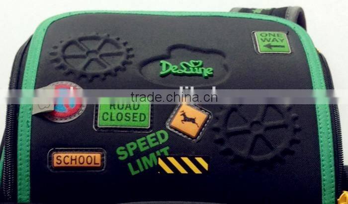 Boy new primary school bag cheap cars print school backpack