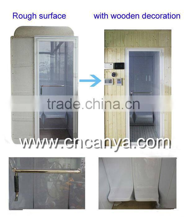 wet sauna room /sauna steam room/sauna and steam combined room on sale