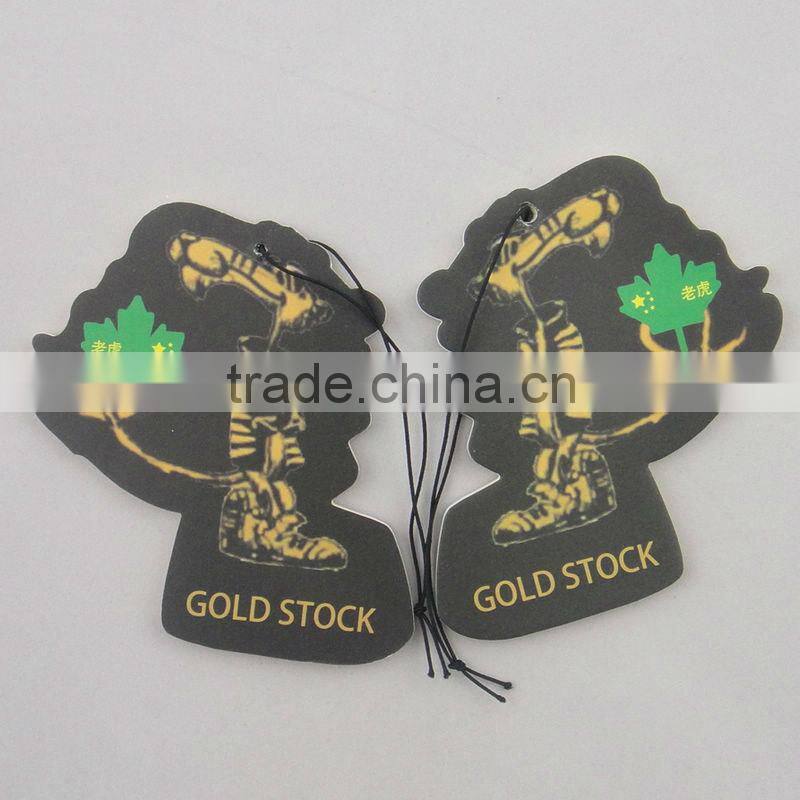 Tiger shaped refresh car air fragrance for promotion gift