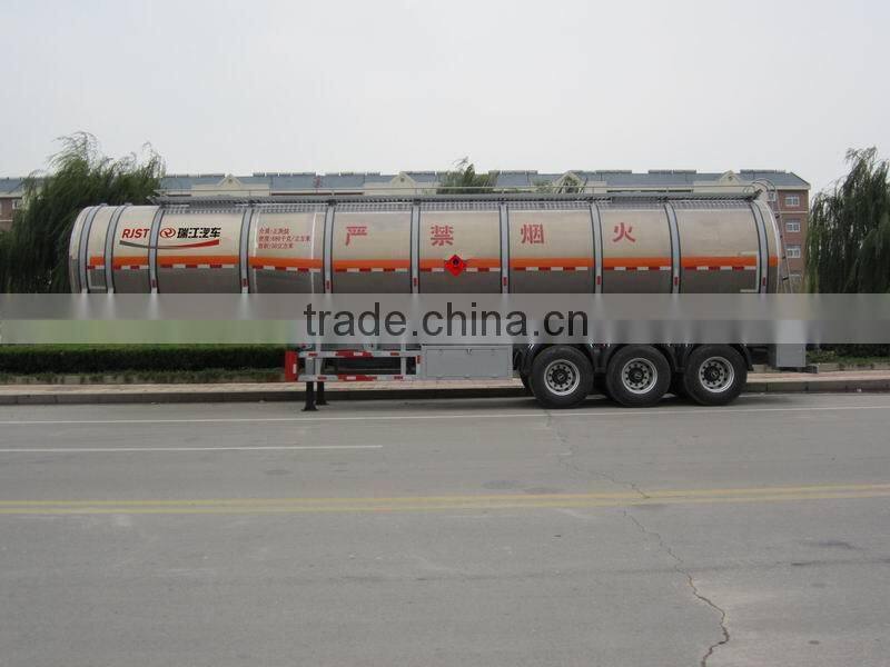 CIMC 50m3 aluminium Alloy fuel tank semi-trailer