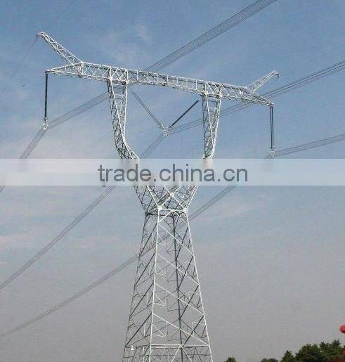 1000 kv galvanized steel straight-line tower