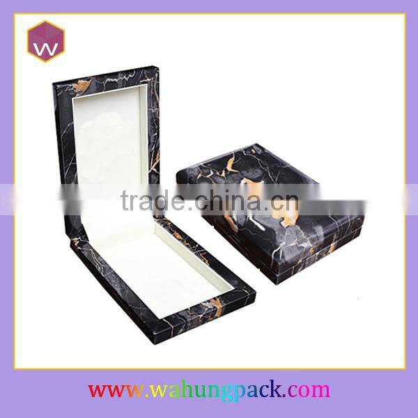 Small Square Black Perfume Box For Man/ Mini Wood Perfume Box Hinges