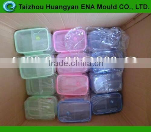 plastic rectangle lunch box mold