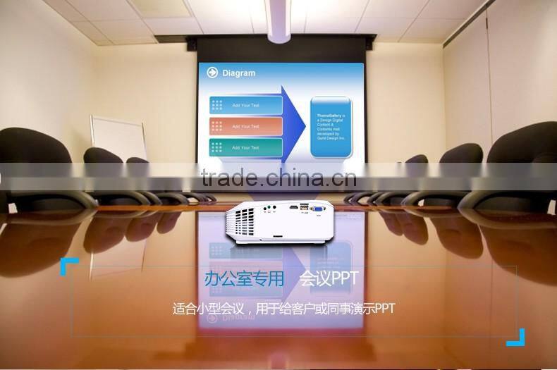 China Supplier OEM&ODM 1000 Lumens Native HD LED 1080p Android Projector HX888 Portable Office Equipment Projectors