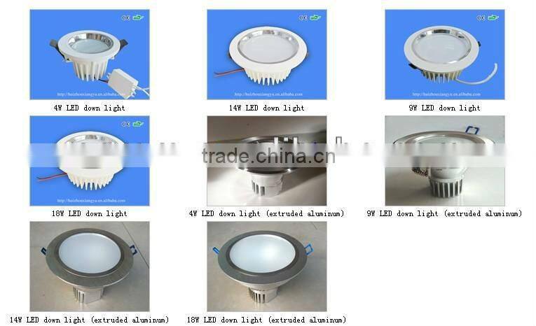 10w cob led down light, celling light downlight 3w cob led celling downlight with Osram chip IP44 5w led downlight
