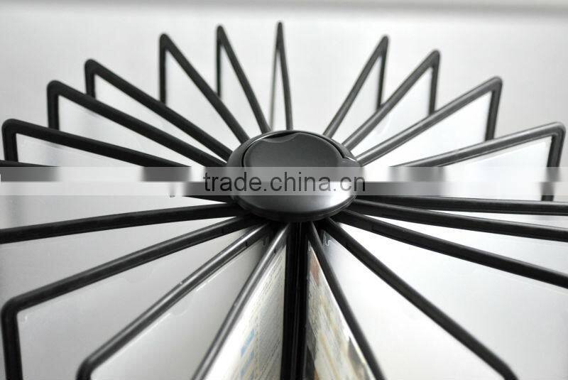 Made in china alibaba supplier desktop display rack floor stand plastic floor base