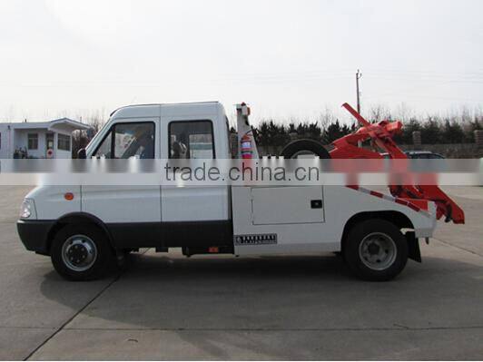 3T3P 3 ton road recovery wrecker, flatbed tow truck for sale