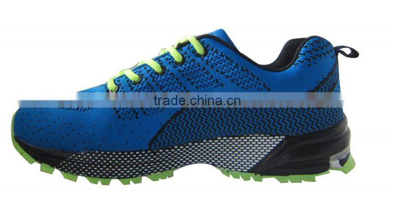 2016 fashion flying knit sport shoes for men
