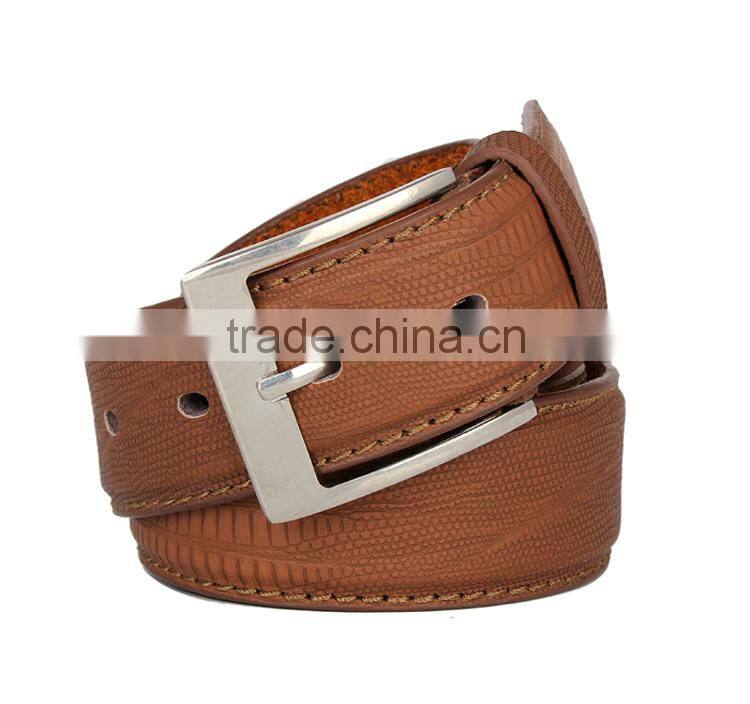 Zhejiang Belt Factory Fake Cabrite Leather Belts For Mans