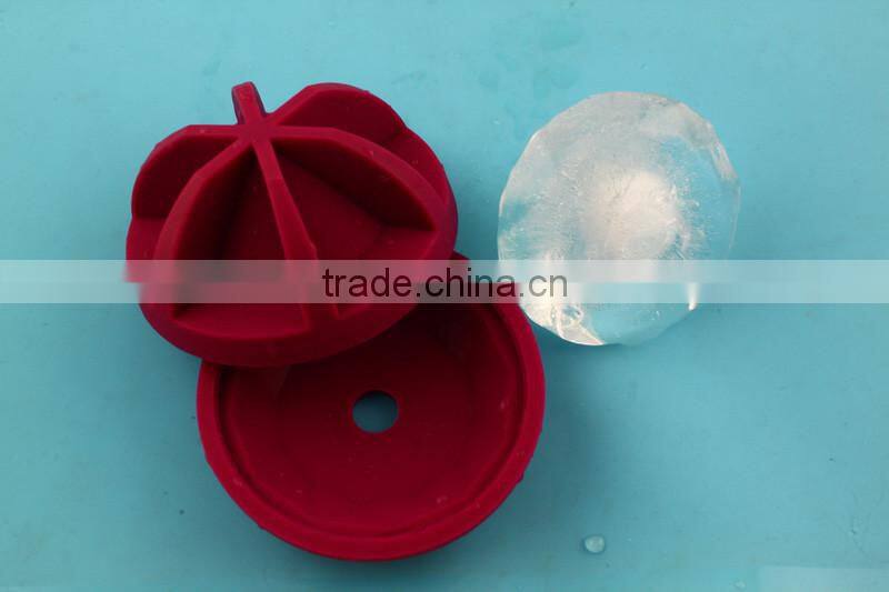 silicone whisky ice balls ,FDA ice cube tray ,creative silicone ice balls for whisky