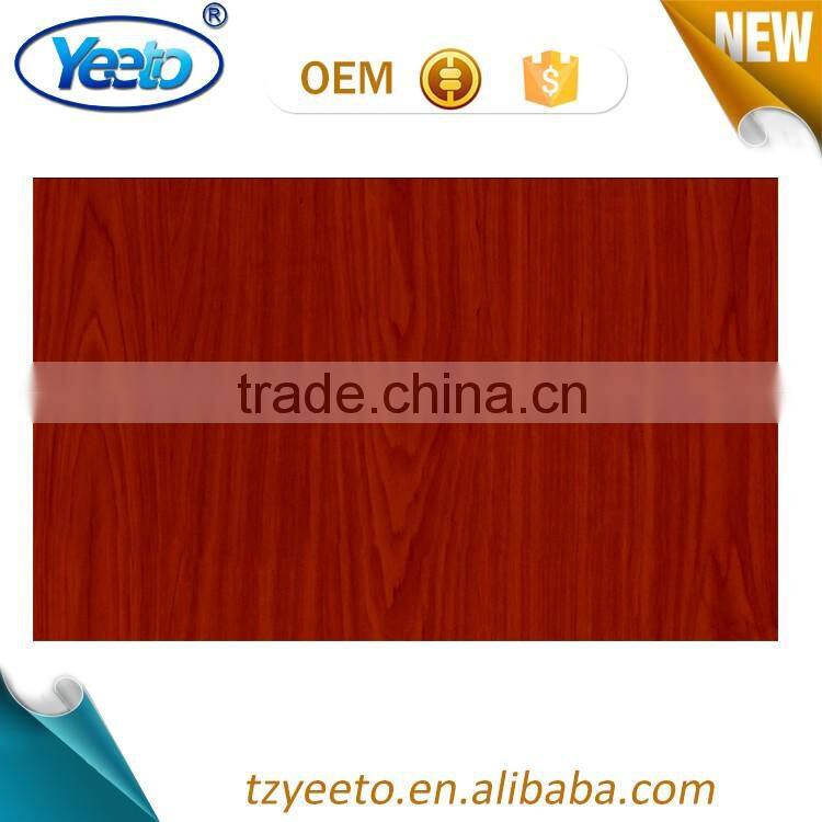 Roll Packing Decorative Wood Grain PVC Self Adhesive Film