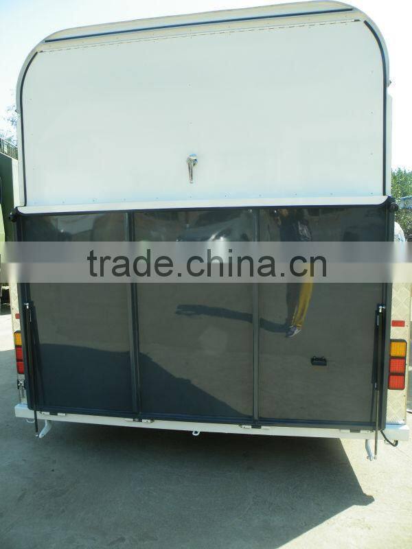 3 horse trailer angle load made in shandong