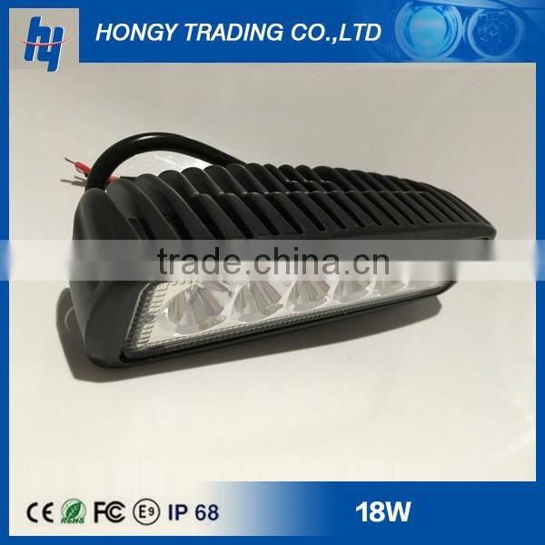 High quality 18w 4x4 offroad led work light and 6inch 18w working light used cars