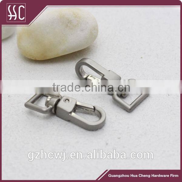 2015 new style brushed nickel snap hook swivel hooks