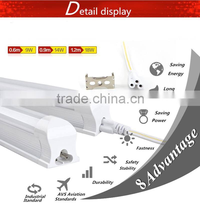 T5 T8 SMD2835 3014 saving energy Plastic 2014 cheap tube led t8 tub8