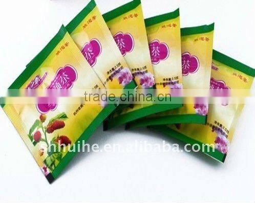 Shanghai Factory best selling Automatic Filter Tea Bag Packing Machine with Tag&Thread /Outer Envelope