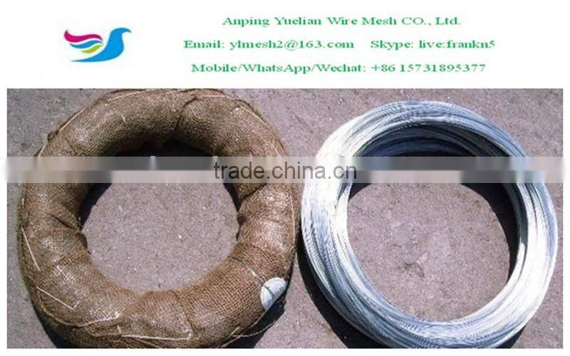 Hot dipped galvanized wire