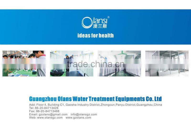 Improve air quality release anion air purifier hepa filter with 6 stage filters
