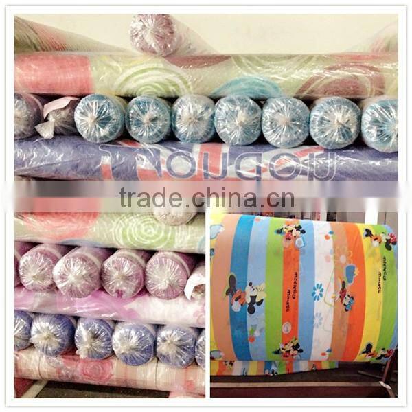 New CHANGXING microfiber brushed polyester fabric/polyester textiles bedsheet fabric