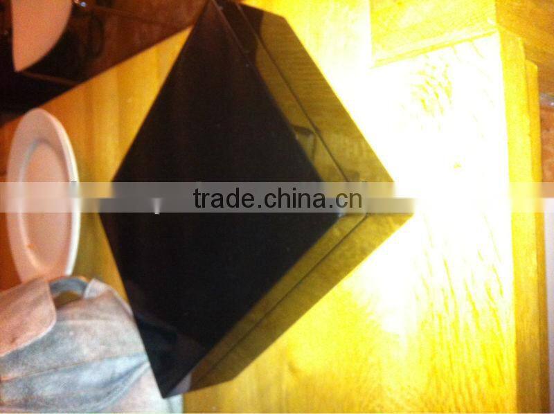 Black colour wooden box for watch