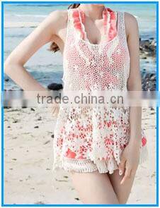 2016 sexy European style bikini patchwork plus size sexy mature bikini