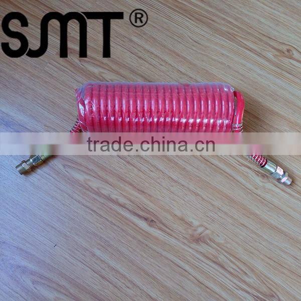 Trailer spring Air coils assembly Hose for Truck Nylon Coil Hose yellow