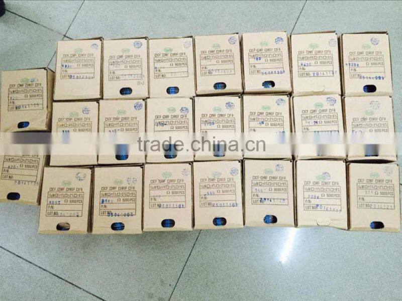 High Precision 1% 1/4W Metal film resistor