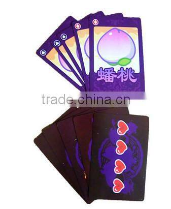 custom high quality PVC game card for europe market