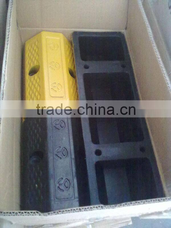 Top sale guaranteed quality car wheel stop/rubber wheel stop
