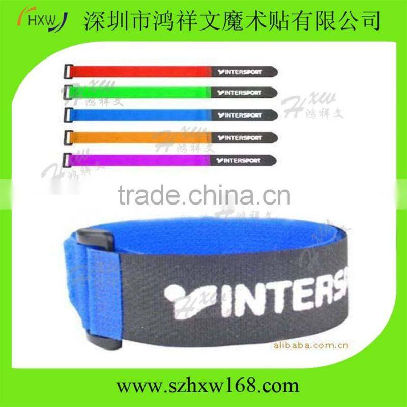 Hook and Loop Buckle Band Cable Ties Cinch Strap